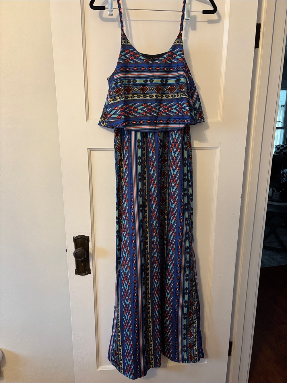 Women’s printed maxi dress